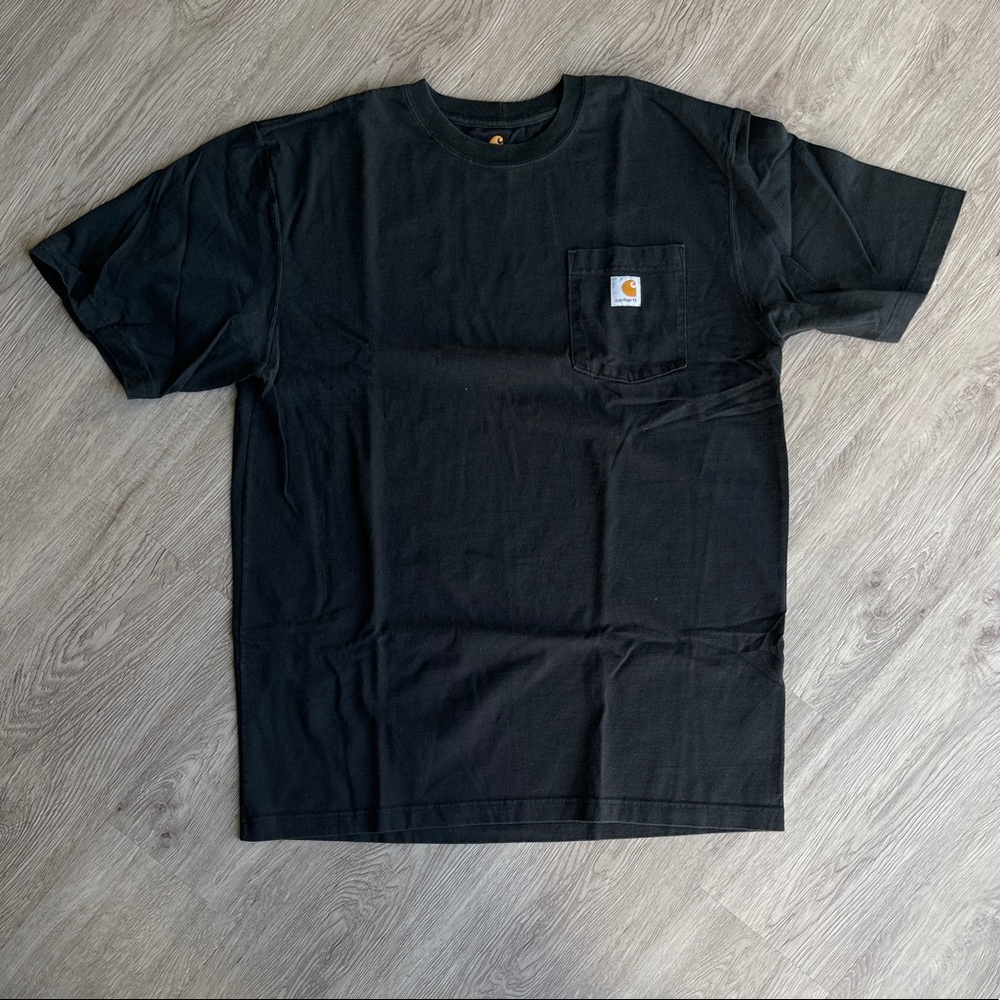 CARHARTT T-SHIRT BLACK LARGE TALL